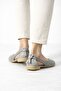 Women's Gray Open-Back Bowknot Knitwear Ballerina 1cm Byndmtf03 - 3