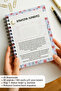 Ramadan Agenda, Fasting, Hatim, Teravih, Daily and Monthly Planner, Hard Thick Cover, Dated - 2