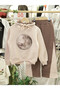 Girl's Tracksuit Set 4-8 Years Old 7226 - 4