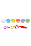 6-Piece Polybag Play Dough Set |   Safe Dough & Accessories with Health Testing |   Fun Set for Ages 3+ - 3
