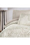 Zenit Double Ranforce Duvet Cover Set Beige (4 Pieces) Double Duvet Cover Set - 2