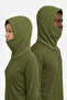 Fleece Hoodie with Double Layer Lining and Fleece Beanie Set - Effective Against Cold - Warm - 3