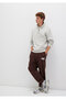 Logo Printed Brown Sweatpants 0010207-70251 - 2