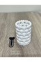Heart-Shaped Organizer – Makeup Brush Holder, Pen Holder and Accessory Organizer - Plastic - 10 cm Ayraç Gift - 3