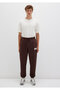 Logo Printed Brown Sweatpants 0010207-70251 - 4