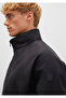 Stand Collar Black Jacket Regular Fit / Regular Fit 0110390 -900 - 7