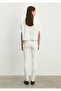 Serenay Gold Shape White Jean Trousers 100980 -83673 - 5
