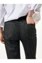 Women's Jean Trousers 6Wal40245Md Black - 3