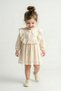 Baby Girl Dress Girls' Dress Birthday Party Wedding Dress Long Sleeve Lined Ruched baby giyi - 3