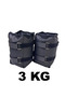 3 kg X 2 Pieces Total 6 kg Hand and Foot Weight Wristband Sandbag - 6