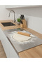 316 Stainless Steel & Titanium Alloy Countertop Cutting Board 30 X 40 cm - 3