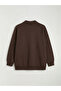 Brown London Embroidered Women's Thick Sweatshirt Tunic - 6