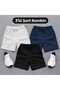 3-pack Men's COLL Bermuda Sports Shorts, summer casual Fitness Gym Shorts - 2