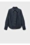 Stitched Denim Shirt - 3