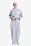 Namaz Dress 100% Cotton One Piece Gray