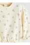 Crew Neck Floral Baby Girl Sweatshirt and Leggings - 7