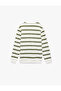 Long Sleeve Crew Neck Fleece-Lined Regular Fit Sweatshirt - 4