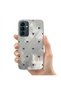 Samsung Galaxy A56 Compatible Case Pink Heart Silicone Case Lilac - 3
