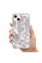 Apple iPhone 14 Compatible Case Zebana Pink Heart Silicone Case Pink - 3