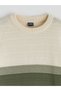 Lcw Kids Green Boys' Crew Neck Knit Sweater - 3