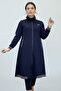 Ottoban Seasonal Cap with Front Zip Sleeves and Skirts Strip Ribban - 2