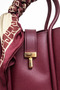 Women's Hand and Shoulder Bag |   Scarf with Handle / Shawl with Handle |   Gold Locked |   Casual & Stylish Design - 3