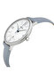 Jacqueline White Dial Light Blue Leather Strap Watch for Women - ES3821 - 4