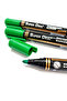 WHITE BOARD MARKER BULLET GREEN (1x12) - 7