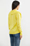 Wide Collar Pocket Knitwear Cardigan - Yellow - 5