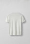 Men's Regular Fit Crew Neck Stretchy Knitwear T-Shirt Ecru - 2