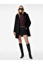 Double-Breasted Cashmere Coat with Long Sleeves and Detachable Faux Fur Collar - 2