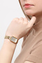 Luna Silver Dial Gold Cord Women Wrist Watch 8682742824872 - 3