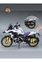 Bmw R 1250 Gs 1:9 Scale – Licensed Diecast Motorcycle Model with Lights - 3