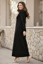 Hooded Basic Dress 5042 Black - 2