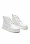 Zrj207 Lace-Up Orthopedic Sole White Men's Sports Boots