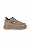 Women's Sneaker Sports Shoes - Casual Use Thick Sole Comfortable Model