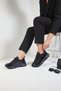 Women's Thick Sole Sports Sneaker Shoes - Comfortable and Stylish Design - 5