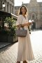 Women's Mink Waterproof Quilted Shoulder & Hand Bag – 3 Compartments Long Strap (30X19X12 cm) - 2