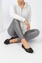 Large Size Ballerinas - 41-42-43-44 Black Milk