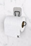 Sticker Adhesive Decorative WC Toilet Paper Holder Stylish Bathroom Accessory WC Paper Holder - 4