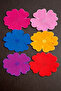 6 Pieces Mix Color Clover Model Coffee Presentation Napkin, Serving Napkin, Cocktail Napkin - 3
