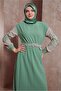 EMBROIDERED SLEEVES DRESS 42623 - 2