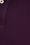 Men's Slim Fit Slim Fit Cotton Soft Texture Cool Holding Fabric Plain Pique Plum Polo Collar T-Shirt - 6