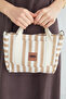 Basic Text Printed Linen Bag - 2