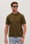 Men's Slim Fit Slim Fit Cotton Soft Texture Cool-Keeping Fabric Plain Pique Polo Neck T-Shirt - 4