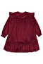 2-5 Years Old Dress - Burgundy 3-4 Years Old - 2