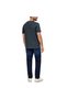 Herren T-Shirt - Basic, Logoprint, Rundhals, Baumwolle - 4
