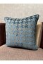 Soft Linen Woven Transitional Exclusive Square Kirlent Case (Double Sided Pattern) - 4