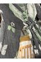 Muslin Kimono 100% Cotton Women's Patterned Jacquard Bathrobe Kaftan Dressing Gown Green - 6