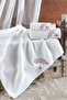 Victory 3-Piece Towel Set 100% Cotton Boxed Turkish Bath Set Dowry Set Luxury Bath Towels - 3